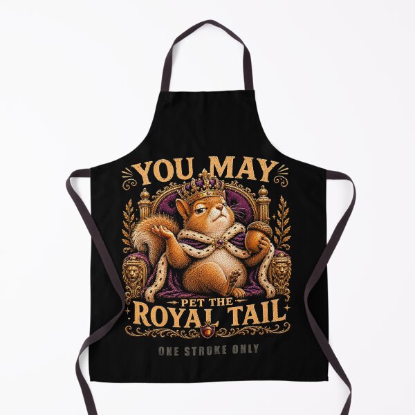 Item preview, You May Pet The Royal Tail (One Stroke Only) designed and sold by Sanctum Icons.