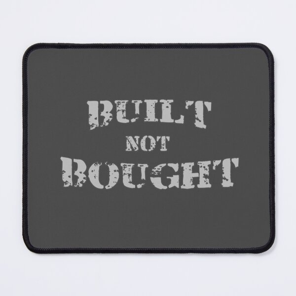 Item preview, Built Not Bought – Car Enthusiast Racing Design for Gearheads V designed and sold by Funnycoin10000.