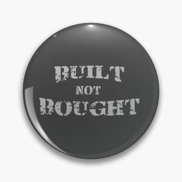 Item preview, Built Not Bought – Car Enthusiast Racing Design for Gearheads V designed and sold by Funnycoin10000.