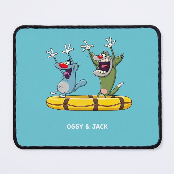Item preview, Oggy and Jack Scared Cats Comedy designed and sold by Moonpaw-Whimsy.