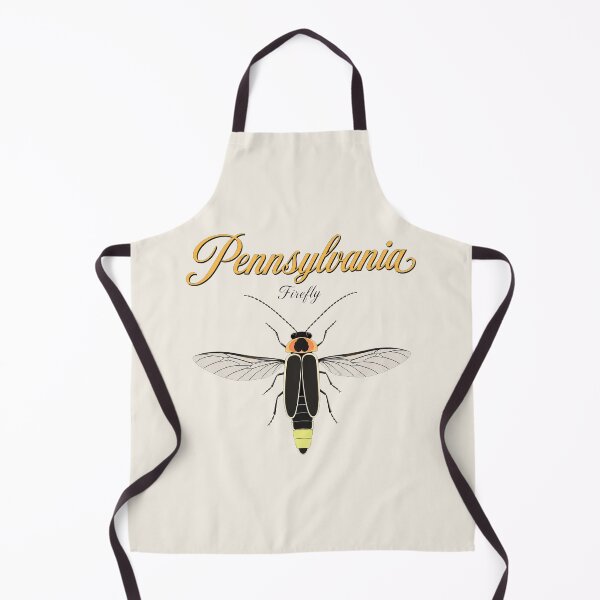 Item preview, Pennsylvania Firefly Retro State Insect Poster designed and sold by The-Drip-Studio.