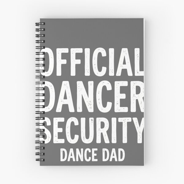 Item preview, Official Dancer Security Dance Dad (ON BACK) Pullover Hoodie designed and sold by KristineLi.