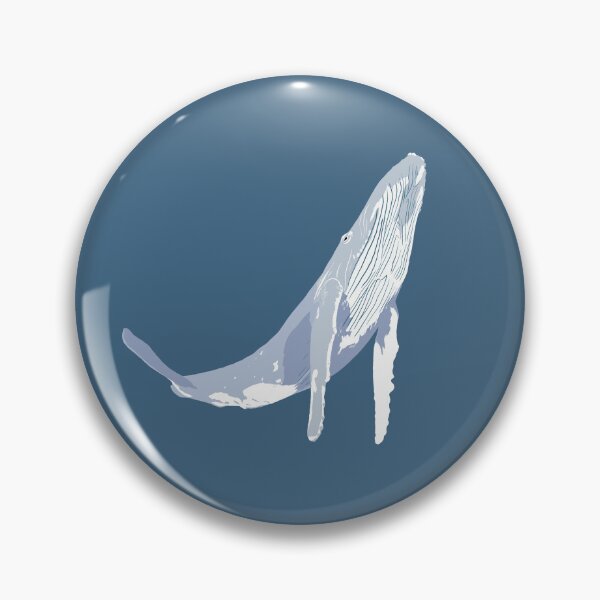 Item preview, Minimalist Humpback Whale Illustration designed and sold by Ana Carvajal.