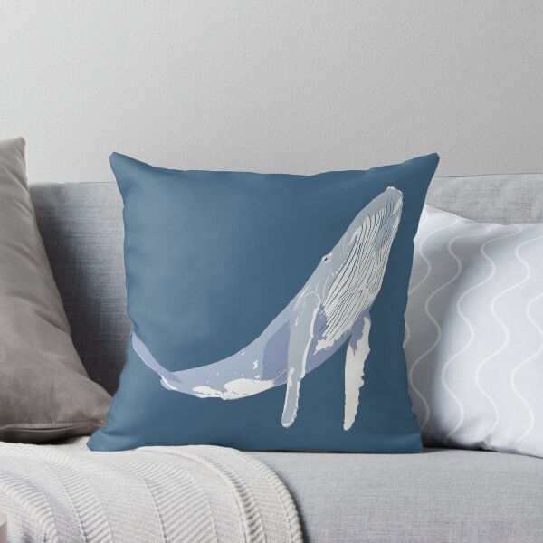 Item preview, Minimalist Humpback Whale Illustration designed and sold by Ana Carvajal.