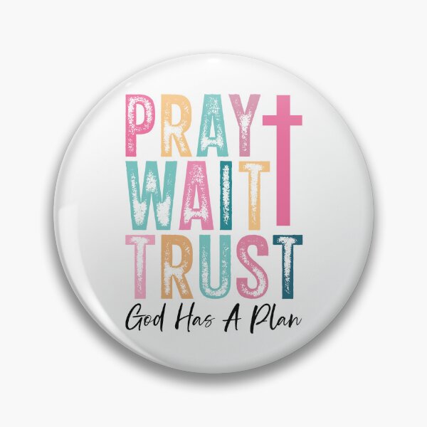 Item preview, Pray Wait Trust designed and sold by ElizabethMorri2.