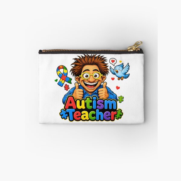 Item preview, Autism Teacher designed and sold by Mother Daughter Drawings .