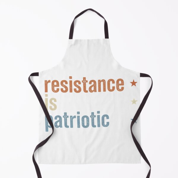 Item preview, Resistance_is_patriotic_typograp…_202606090000 designed and sold by ‘Nothing Scares Me’ Store.