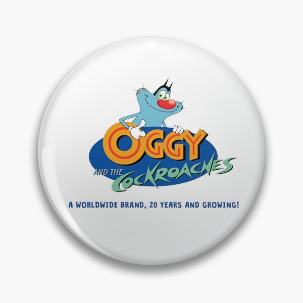 Item preview, Oggy and the Cockroaches 20 Years Brand Logo designed and sold by Moonpaw-Whimsy.