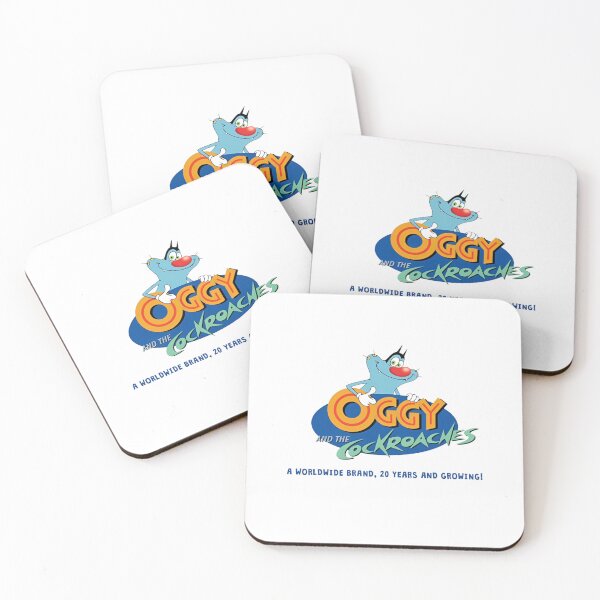 Item preview, Oggy and the Cockroaches 20 Years Brand Logo designed and sold by Moonpaw-Whimsy.