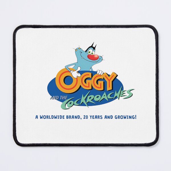Item preview, Oggy and the Cockroaches 20 Years Brand Logo designed and sold by Moonpaw-Whimsy.