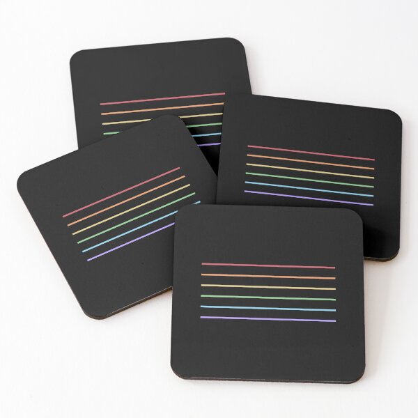 Item preview, Minimalist Rainbow Line Pride designed and sold by KillianGrantM.