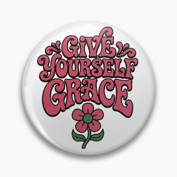 Item preview, Give Yourself Grace — Retro Groovy Self Care designed and sold by PlushFutura.