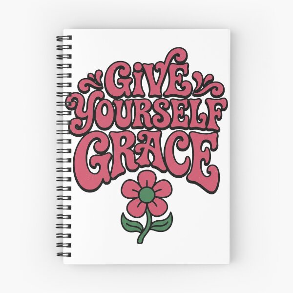 Item preview, Give Yourself Grace — Retro Groovy Self Care designed and sold by PlushFutura.