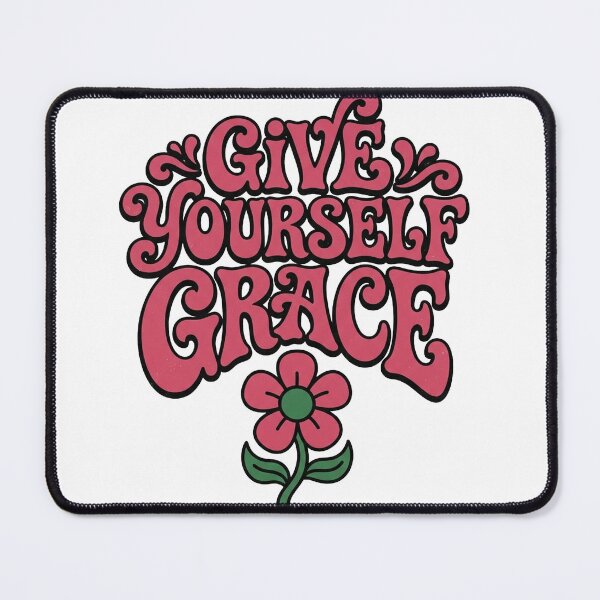 Item preview, Give Yourself Grace — Retro Groovy Self Care designed and sold by PlushFutura.