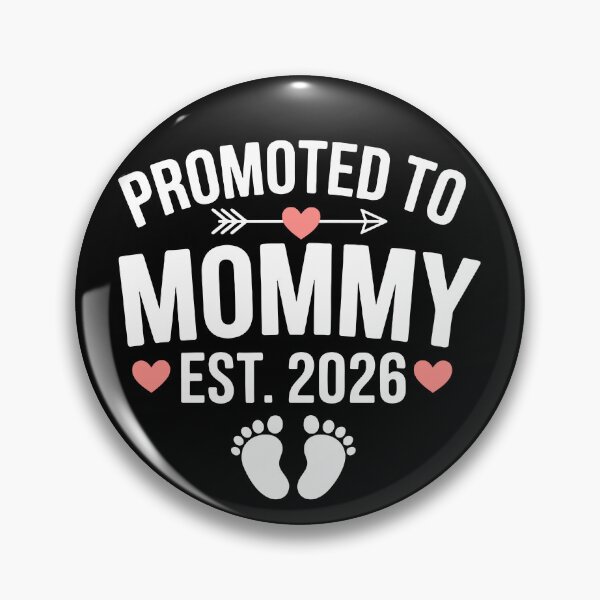 Item preview, Promoted To Mommy Est 2026 designed and sold by CharmiA Fox.