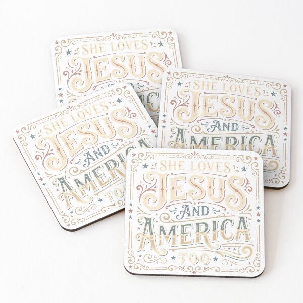 Item preview, She_loves_Jesus_America_202606090001 designed and sold by kakashii7.