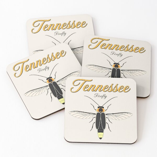 Item preview, Tennessee Firefly Retro State Insect Poster designed and sold by The-Drip-Studio.