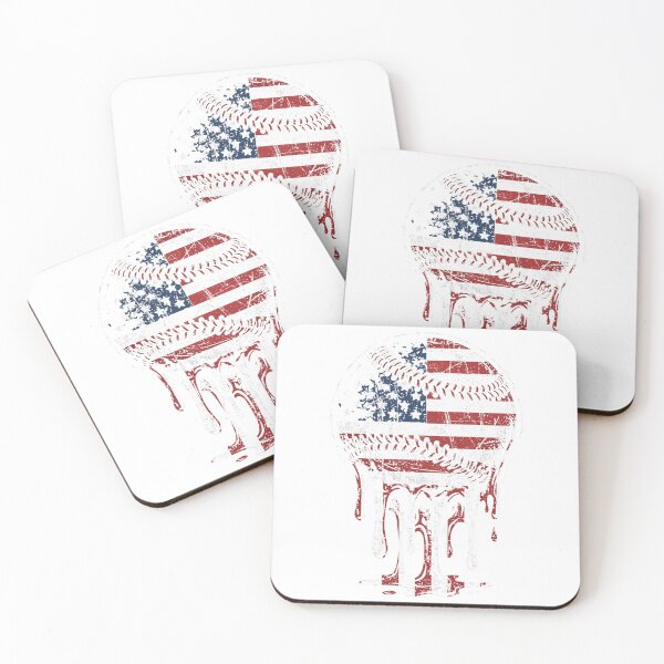 Item preview, Baseball_design_with_American_flag_202606090001 designed and sold by RKdrawings.