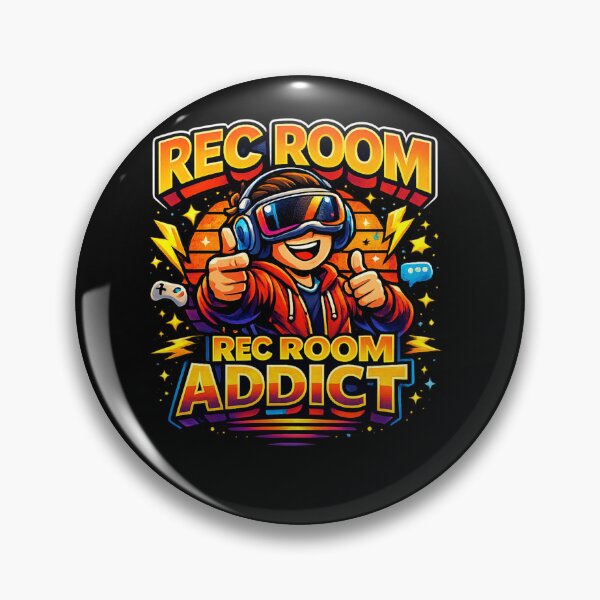 Item preview, Rec Room Addict Funny VR Gaming Design for Virtual Reality Players and Multiplayer Gaming Fans . designed and sold by AGawas.