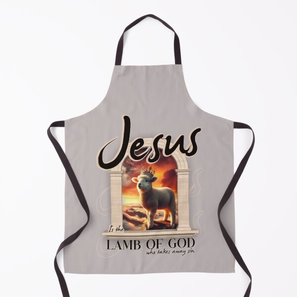 Artikelvorschau, Jesus ist das Lamm Gottes, das die Sünde wegnimmt. entworfen und verkauft von kurosdesign21.