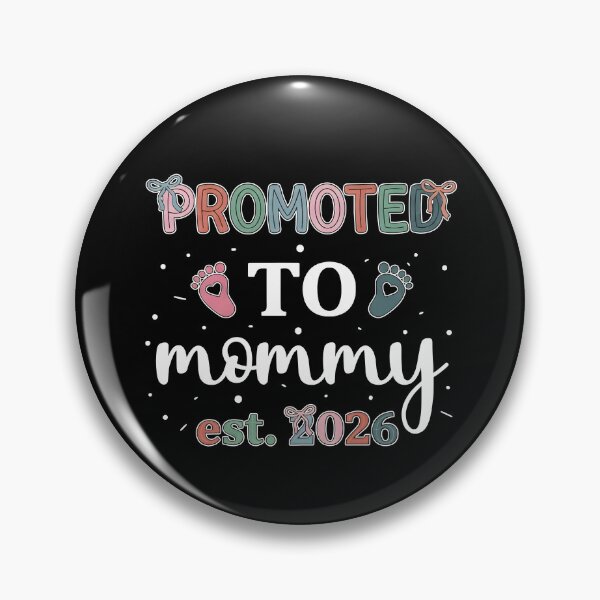 Item preview, Promoted To Mommy Est 2026 designed and sold by CharmiA Fox.