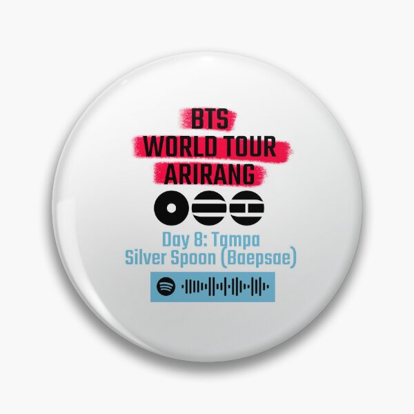 Item preview, BTS Arirang Day 8 Silver Spoon (Baepsae) designed and sold by MochiNelly Designs.