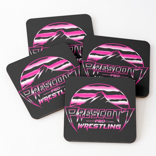 Artikelvorschau, Logo von Prescott Pro Wrestling (Pink) entworfen und verkauft von Prescott-PW.