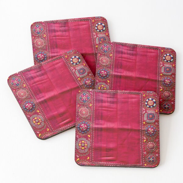 Item preview, Shakhrisyabz Suzani Uzbekistan Embroidery Pattern designed and sold by Vicky Brago-Mitchell®.
