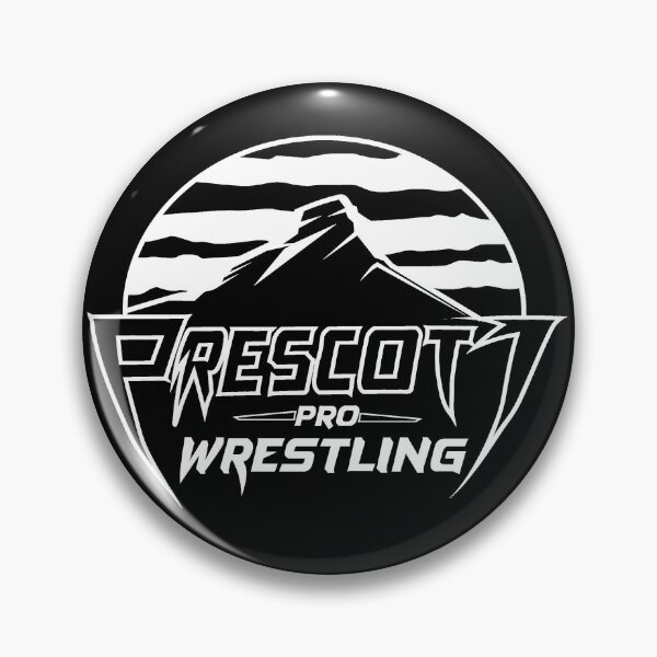 Item preview, Prescott Pro Wrestling Logo (White) designed and sold by Prescott-PW.