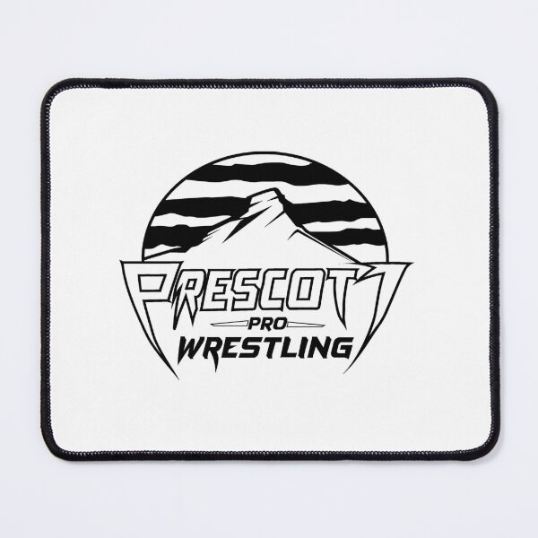 Aperçu de l'œuvre Logo de Prescott Pro Wrestling (noir) créée et vendue par Prescott-PW.