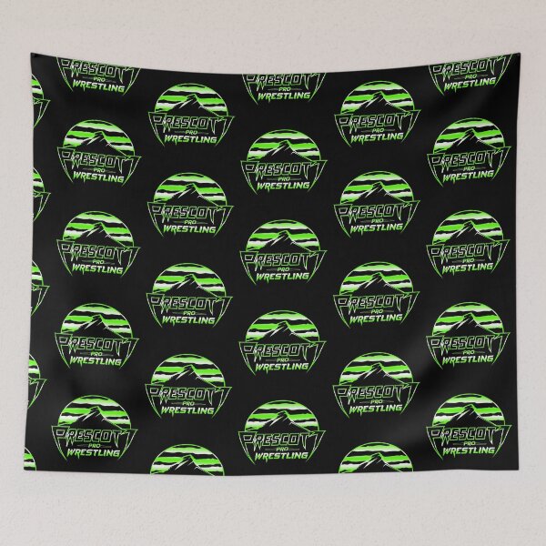 Item preview, Prescott Pro Wrestling Logo (green) designed and sold by Prescott-PW.