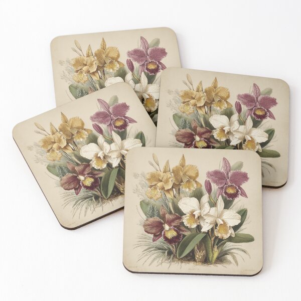 Item preview,  Antique Cattleya Orchid Illustration designed and sold by desmondlyon.