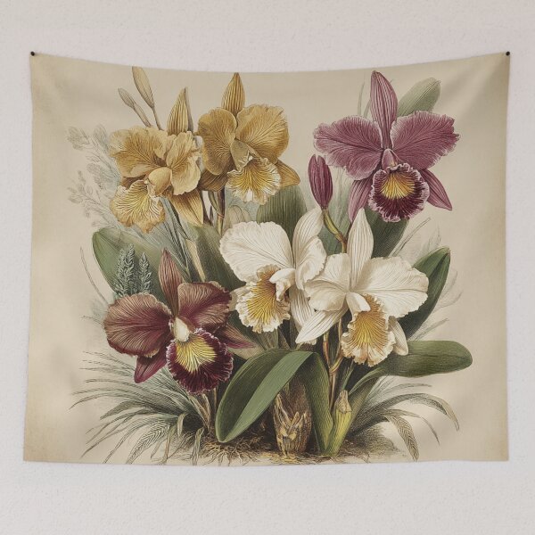 Item preview,  Antique Cattleya Orchid Illustration designed and sold by desmondlyon.
