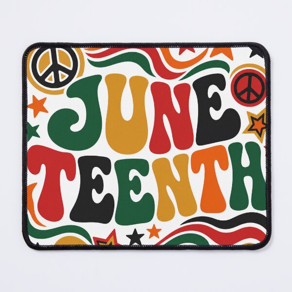 Item preview, Retro Juneteenth Peace Sign Groovy Freedom Art designed and sold by PlushFutura.