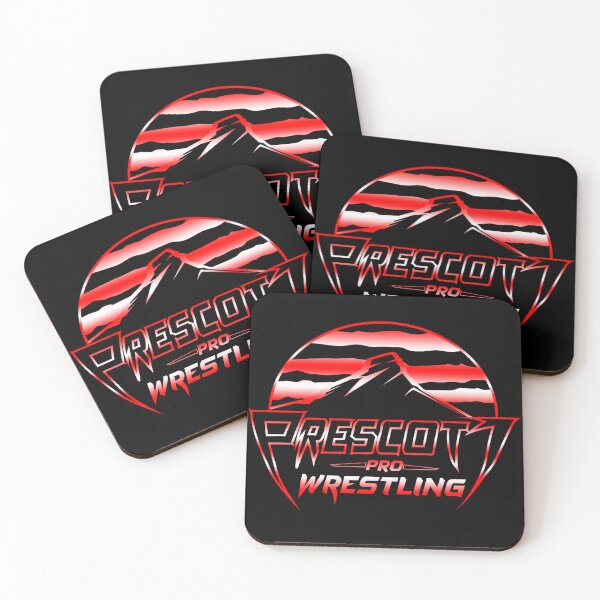 Artikelvorschau, Logo von Prescott Pro Wrestling (rot) entworfen und verkauft von Prescott-PW.