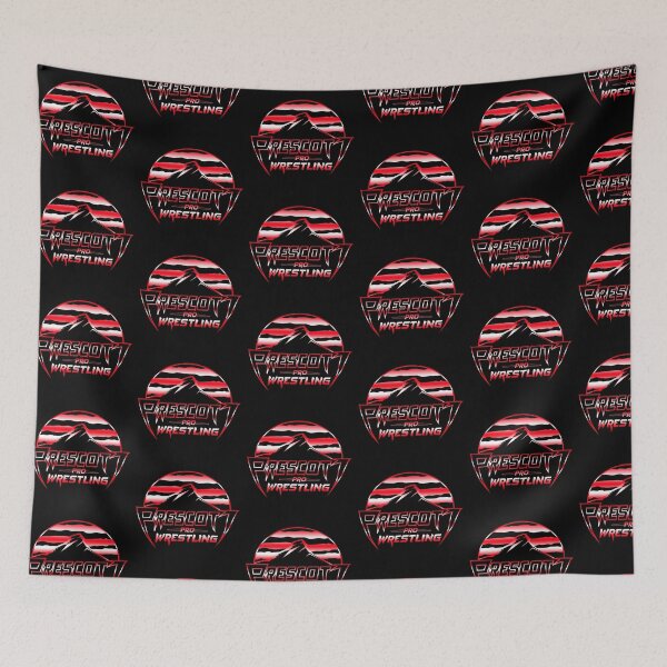 Item preview, Prescott Pro Wrestling Logo (red) designed and sold by Prescott-PW.