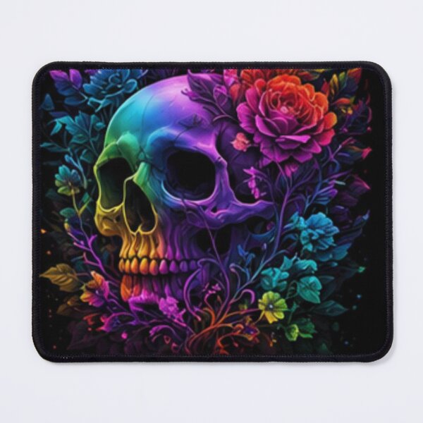 Item preview, Cosmic Bloom Skull designed and sold by 1NEOBOY.
