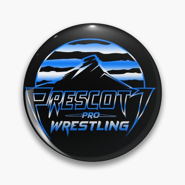 Artikelvorschau, Logo von Prescott Pro Wrestling (blau) entworfen und verkauft von Prescott-PW.