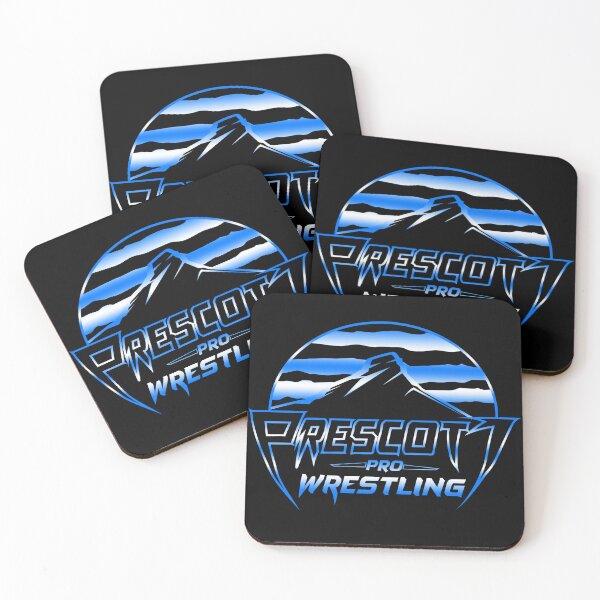 Artikelvorschau, Logo von Prescott Pro Wrestling (blau) entworfen und verkauft von Prescott-PW.