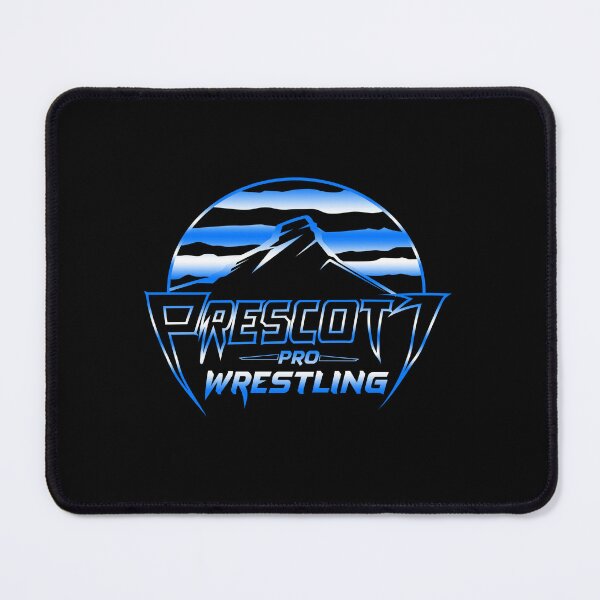Item preview, Prescott Pro Wrestling Logo (blue) designed and sold by Prescott-PW.