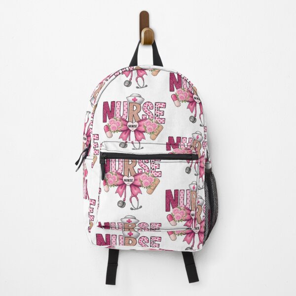 Item preview, Pink Nurse Floral Bow Design designed and sold by RINRADA KHANMOREE.