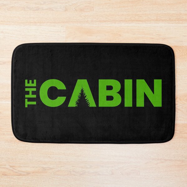 Item preview, The Cabin Green Pine Tree Logo designed and sold by BluecidDesign.