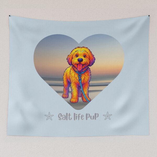 Item preview, Salt life Doodle at beach designed and sold by Doodles Down South.
