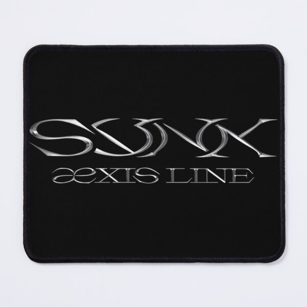 Item preview, SYNK æxis LINE Metallic Y2K Aesthetic Logo designed and sold by moamaxshop.