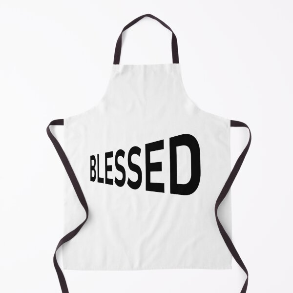 Item preview, Blessed – Christian Faith Typography T-Shirt Design designed and sold by CrossCrafted.