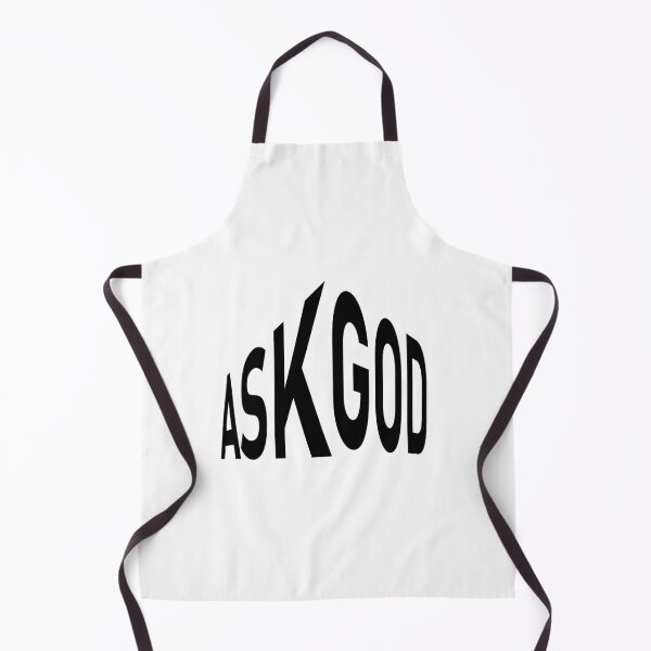Item preview, Ask God – Christian Faith Typography T-Shirt Design designed and sold by CrossCrafted.