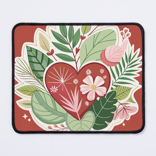 Item preview, Blooming Botanical Love Heart Aesthetic designed and sold by xmoudx.