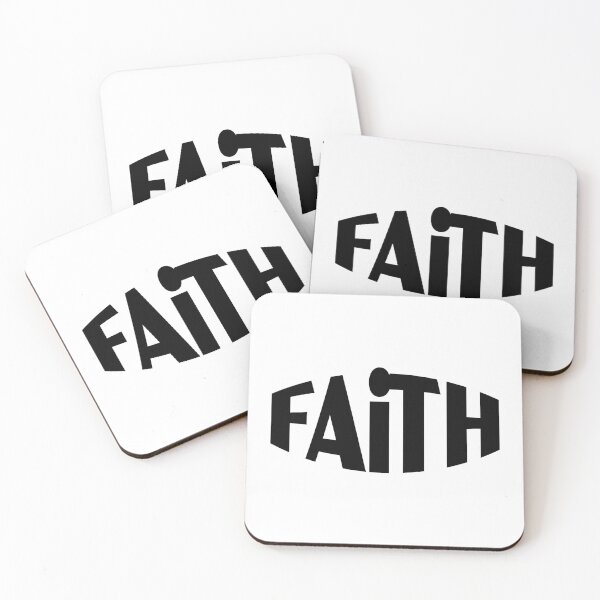 Item preview, Christian Faith Typography T-Shirt Design designed and sold by CrossCrafted.