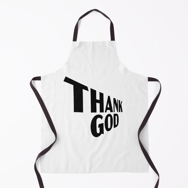 Item preview, Thank God – Christian Faith Typography T-Shirt Design designed and sold by CrossCrafted.