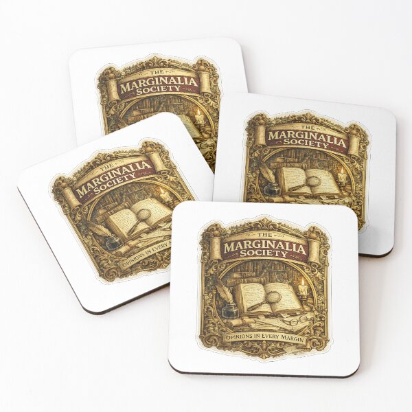 Item preview, The Marginalia Society | Opinions in Every Margin | Vintage Library Seal for Book Lovers designed and sold by MrDev.
